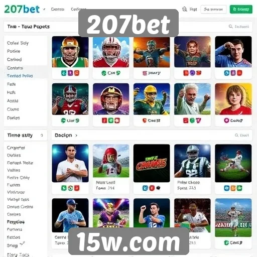 Análise das opções de jogos disponíveis no site 207bet